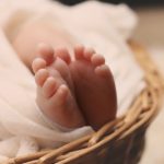 Liste de naissance - pieds de bébé