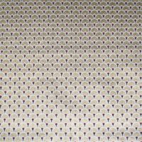 Tissu coton imprimé éventail doré (Réf. 78550)