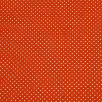 Tissu coton imprimé Pamela orange (Réf. 31274)
