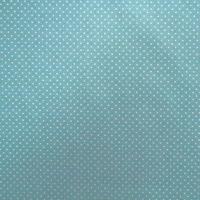 Tissu coton imprimé Piselli turquoise (Réf. 56688)