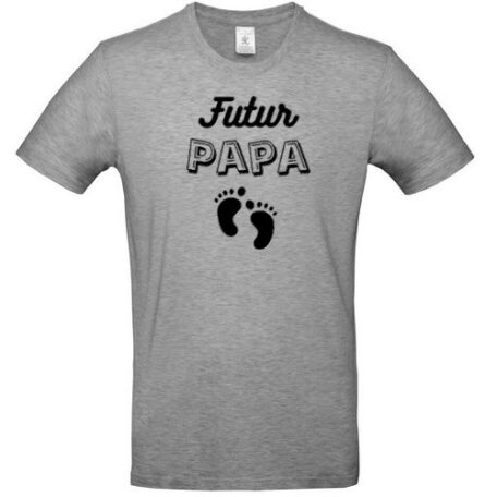 Bébé va arriver et vous avez envie d'annoncer votre grossesse de manière originale ? Découvrez la sélection de t-shirts personnalisables "Futur Papa"