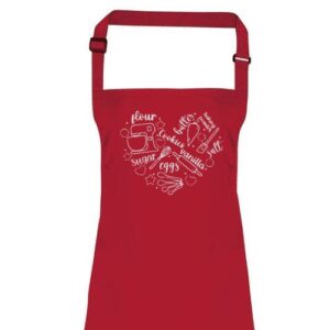 Belle idée idée de cadeau pour les fans de pâtisserie, ce très joli tablier floqué du motif "Love Pâtisserie" que l'on soit expert(e) ou débutant(e).
