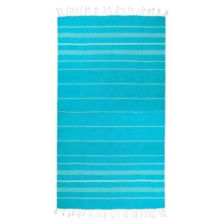 Fouta de plage à broder d'un motif et à personnaliser du prénom de votre choix.