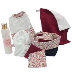 Retrouvez toute la gamme beauté allant des lingettes démaquillantes lavables aux serviettes de visage et fleur de douche