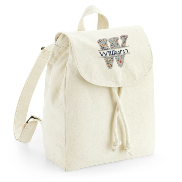 Petit sac à dos enfant personnalisé au prénom. Idéal pour la crèche, la maternelle ou les activités des plus grands. Léger, pratique et unique !